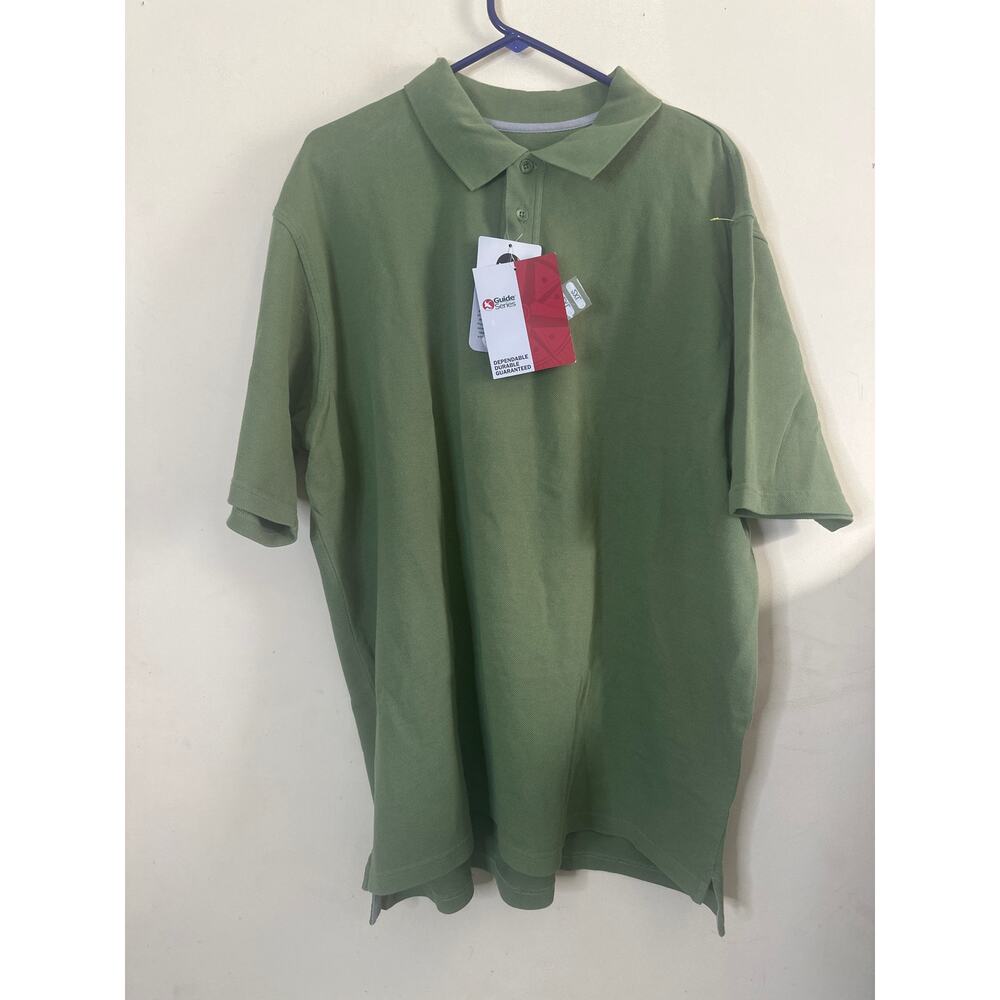 Gander Mountain  guide series mens Size 2XL polo Vented Fishing Shirt New I
